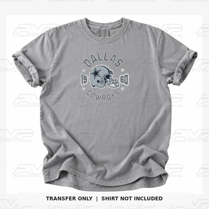 Dallas Cowboys 1960 Alabama Vinyl & Print Co.
