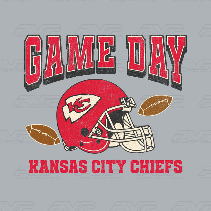 Kansas City Chiefs Game Day Alabama Vinyl & Print Co.