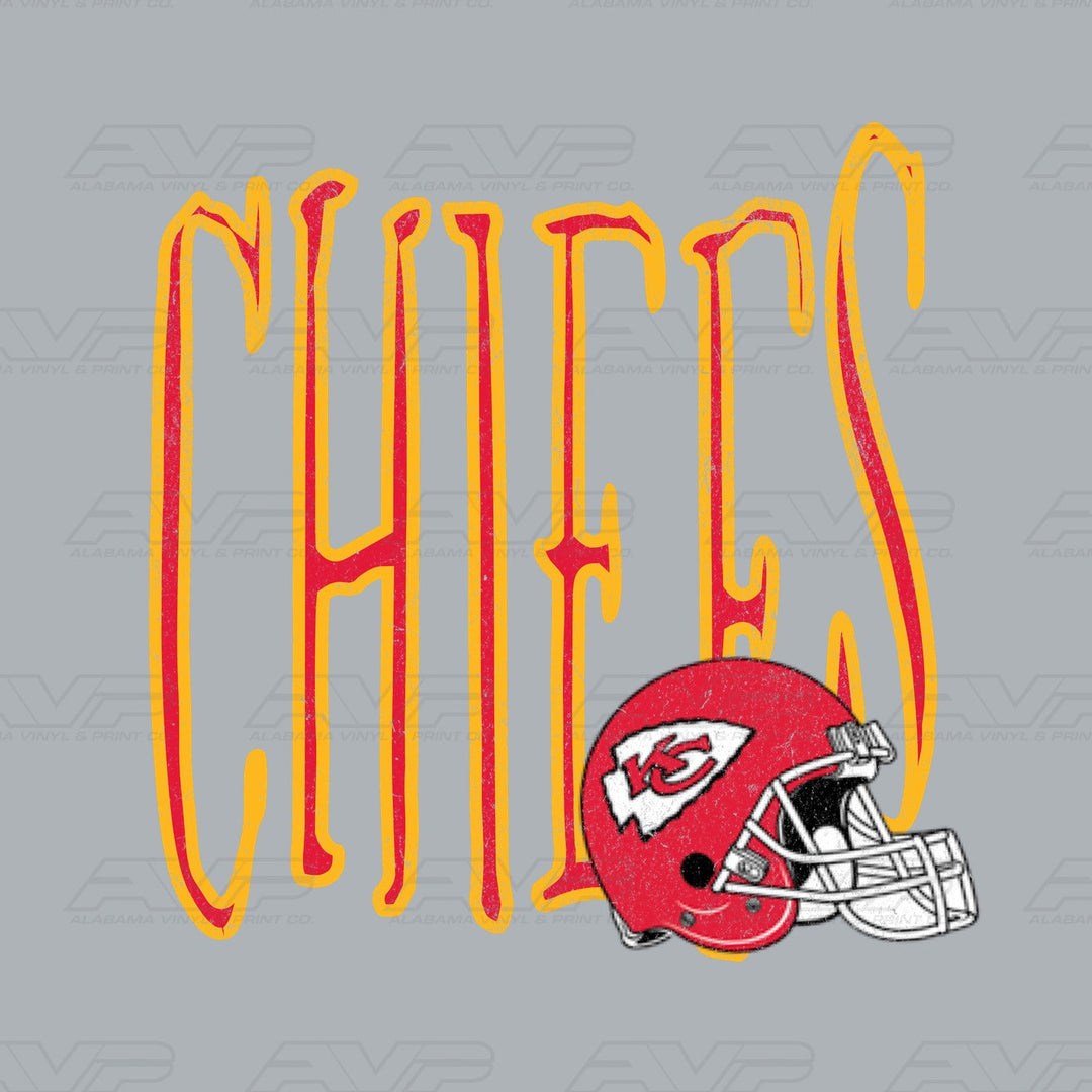Kansas City Chiefs Skinny Alabama Vinyl & Print Co.