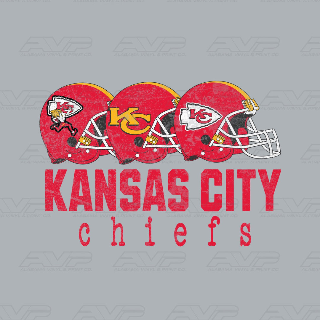 Kansas City Chiefs KC Helmets Alabama Vinyl & Print Co.