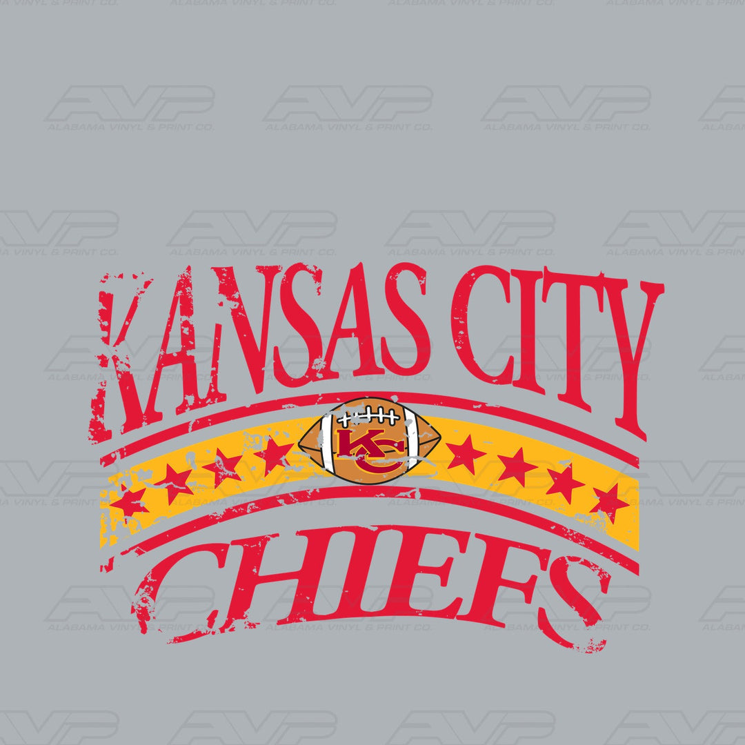 Kansas City Chiefs Star Alabama Vinyl & Print Co.