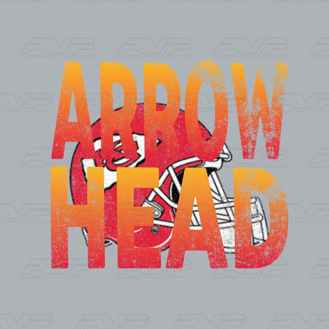 Kansas City Chiefs KC Arrowhead Alabama Vinyl & Print Co.