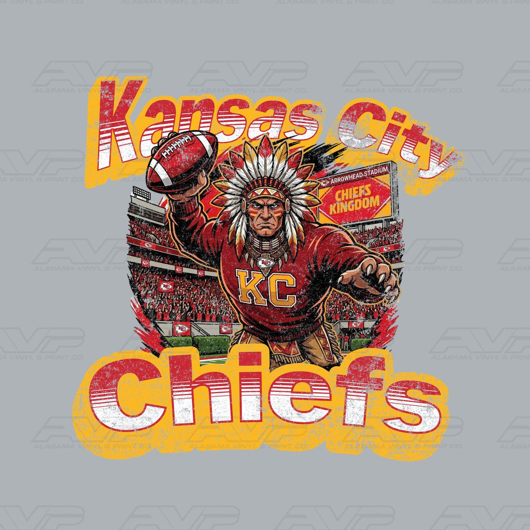 Kansas City Chiefs Kingdom Alabama Vinyl & Print Co.