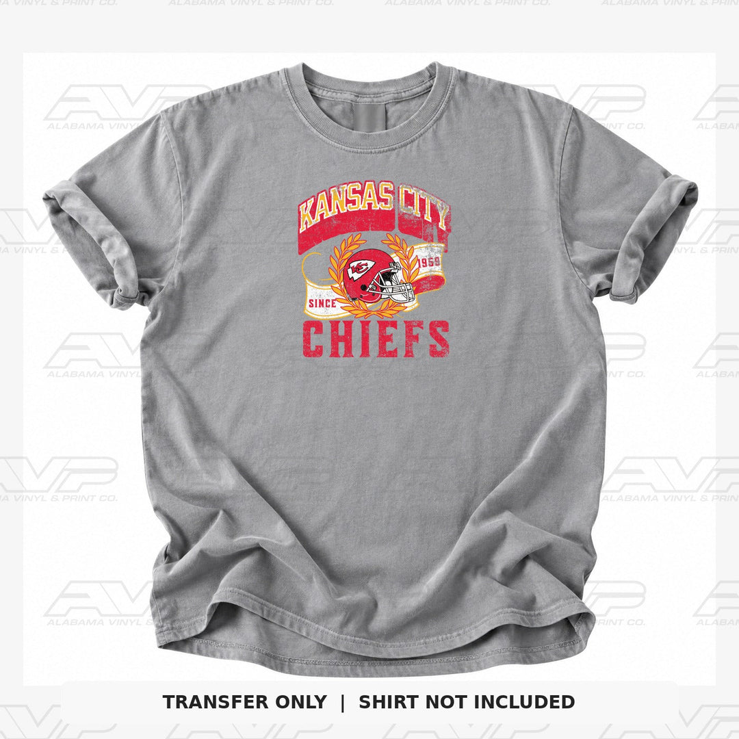 Kansas City Chiefs 1959 Alabama Vinyl & Print Co.