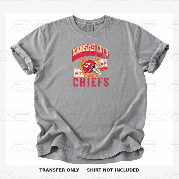 Kansas City Chiefs 1959 Alabama Vinyl & Print Co.