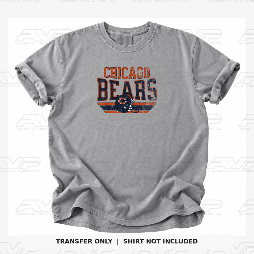 Chicago Bears Helmet Alabama Vinyl & Print Co.