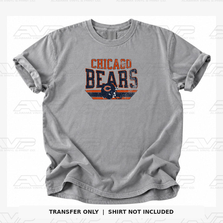 Chicago Bears Helmet Alabama Vinyl & Print Co.