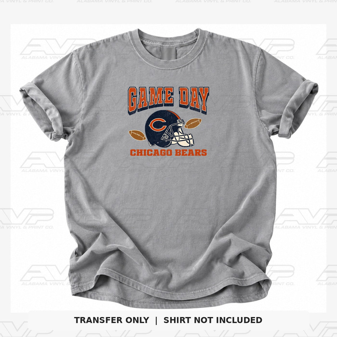 Chicago Bears Game Day Alabama Vinyl & Print Co.
