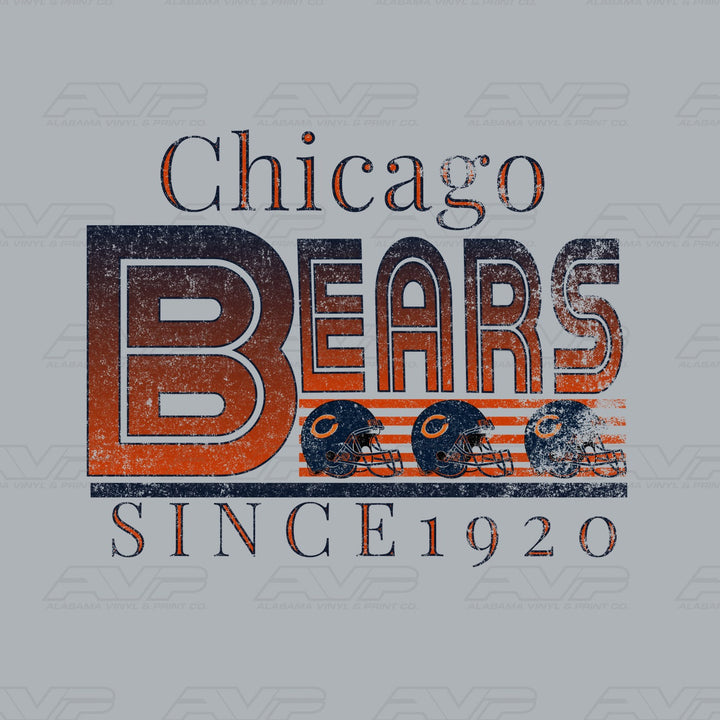 Chicago Bears 1920 Alabama Vinyl & Print Co.