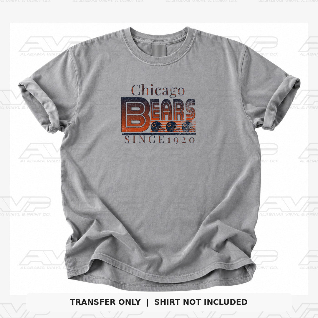Chicago Bears 1920 Alabama Vinyl & Print Co.