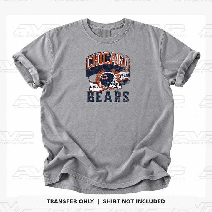 Chicago Bears 1920 Alabama Vinyl & Print Co.