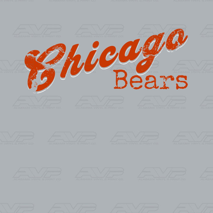 Chicago Bears Retro Alabama Vinyl & Print Co.