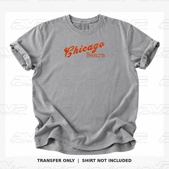 Chicago Bears Retro Alabama Vinyl & Print Co.