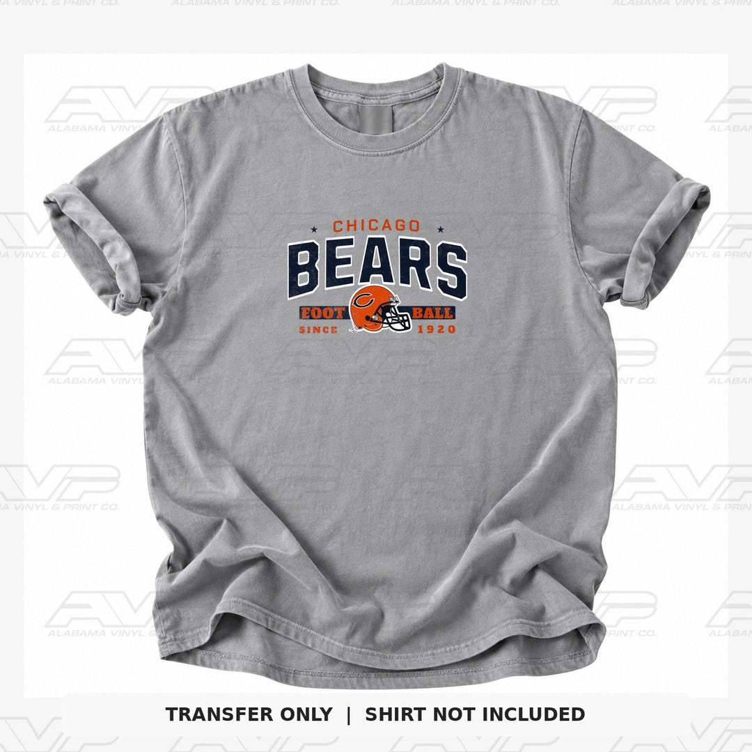 Chicago Bears Football since 1920 Alabama Vinyl & Print Co.