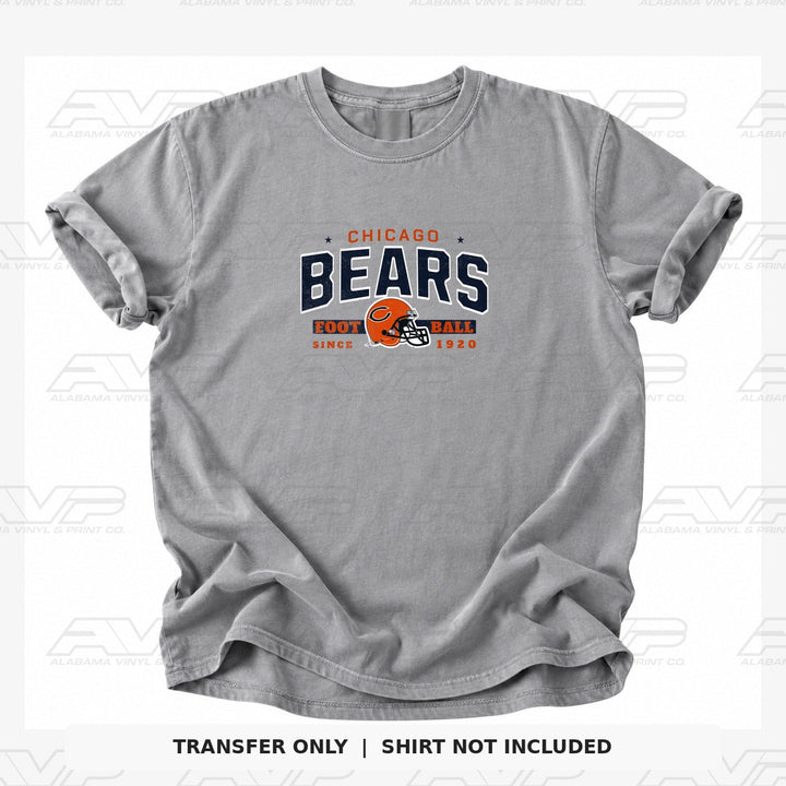 Chicago Bears Football since 1920 Alabama Vinyl & Print Co.