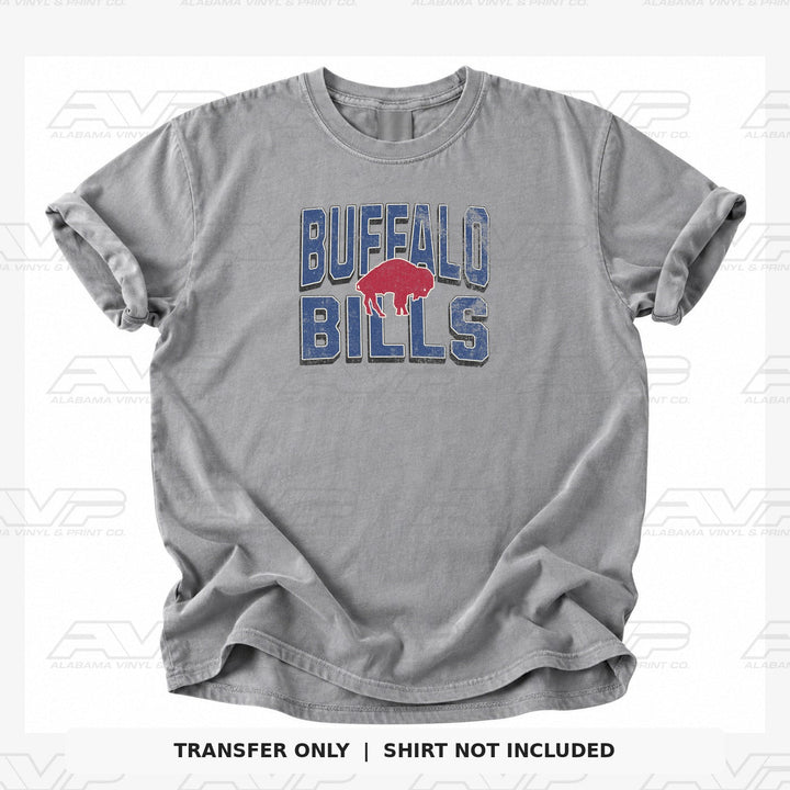 Buffalo Bills Distressed Alabama Vinyl & Print Co.