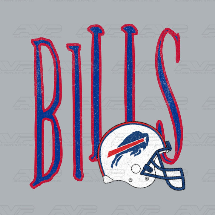 Buffalo Bills Skinny Alabama Vinyl & Print Co.