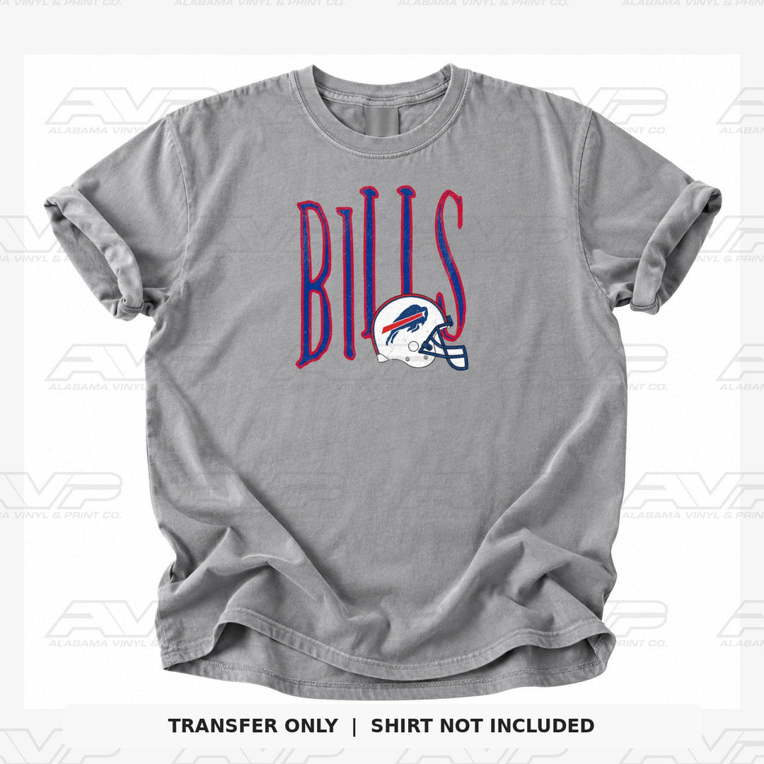 Buffalo Bills Skinny Alabama Vinyl & Print Co.
