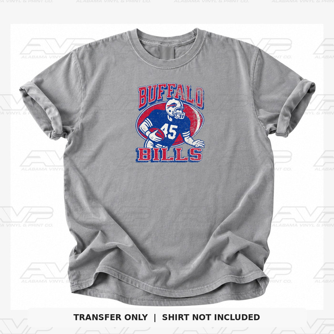 Buffalo Bills Old School Alabama Vinyl & Print Co.