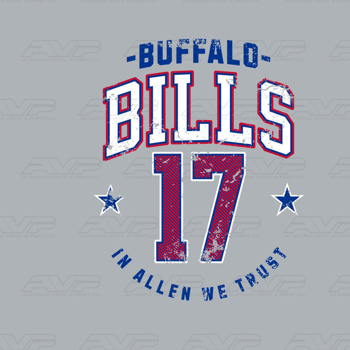 Buffalo Bills In Allen We Trust Alabama Vinyl & Print Co.