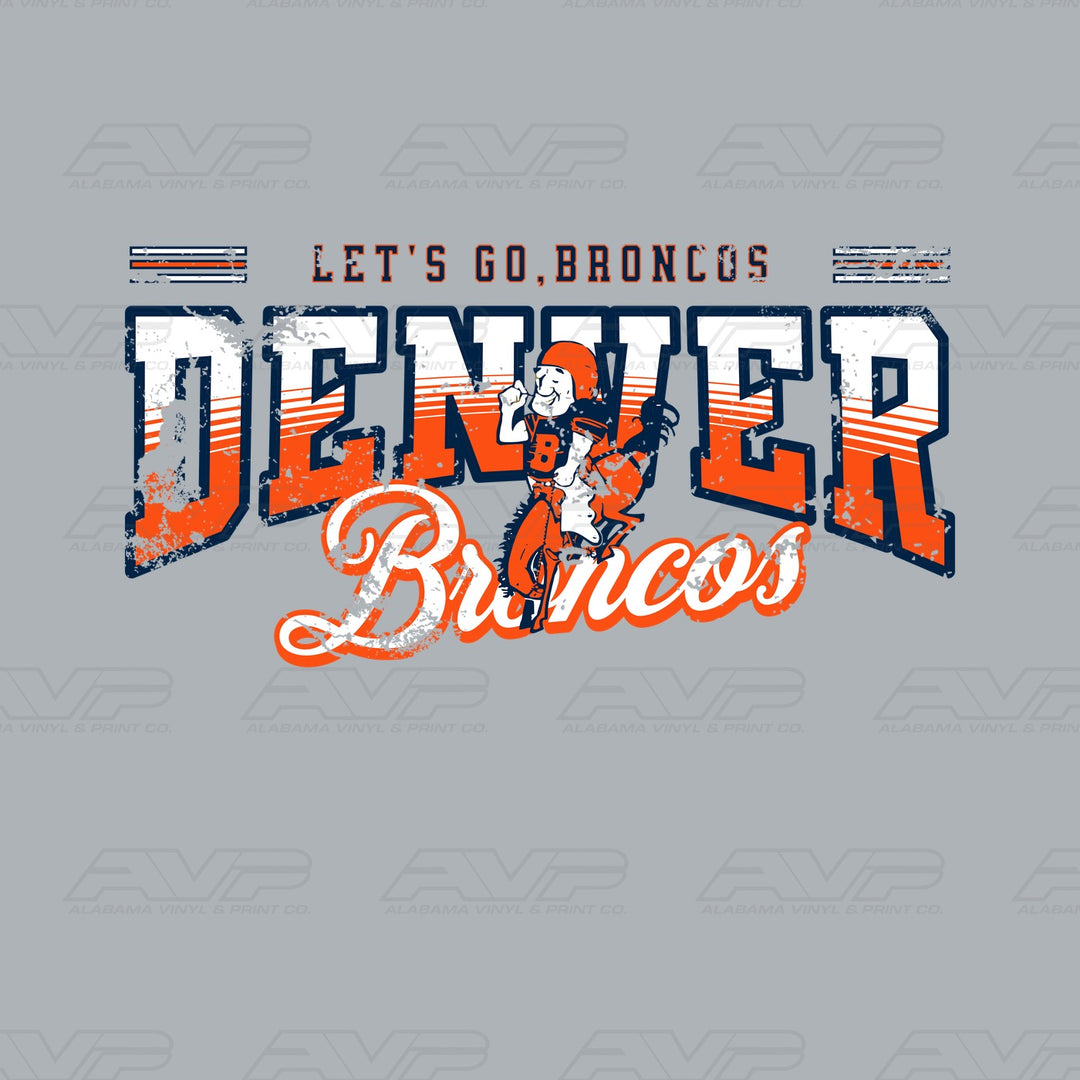 Denver Broncos — watermarked design preview