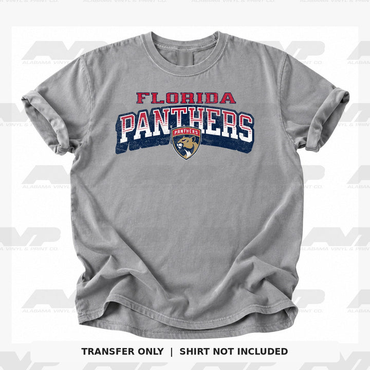 Florida Panthers Classic Distressed Alabama Vinyl & Print Co.