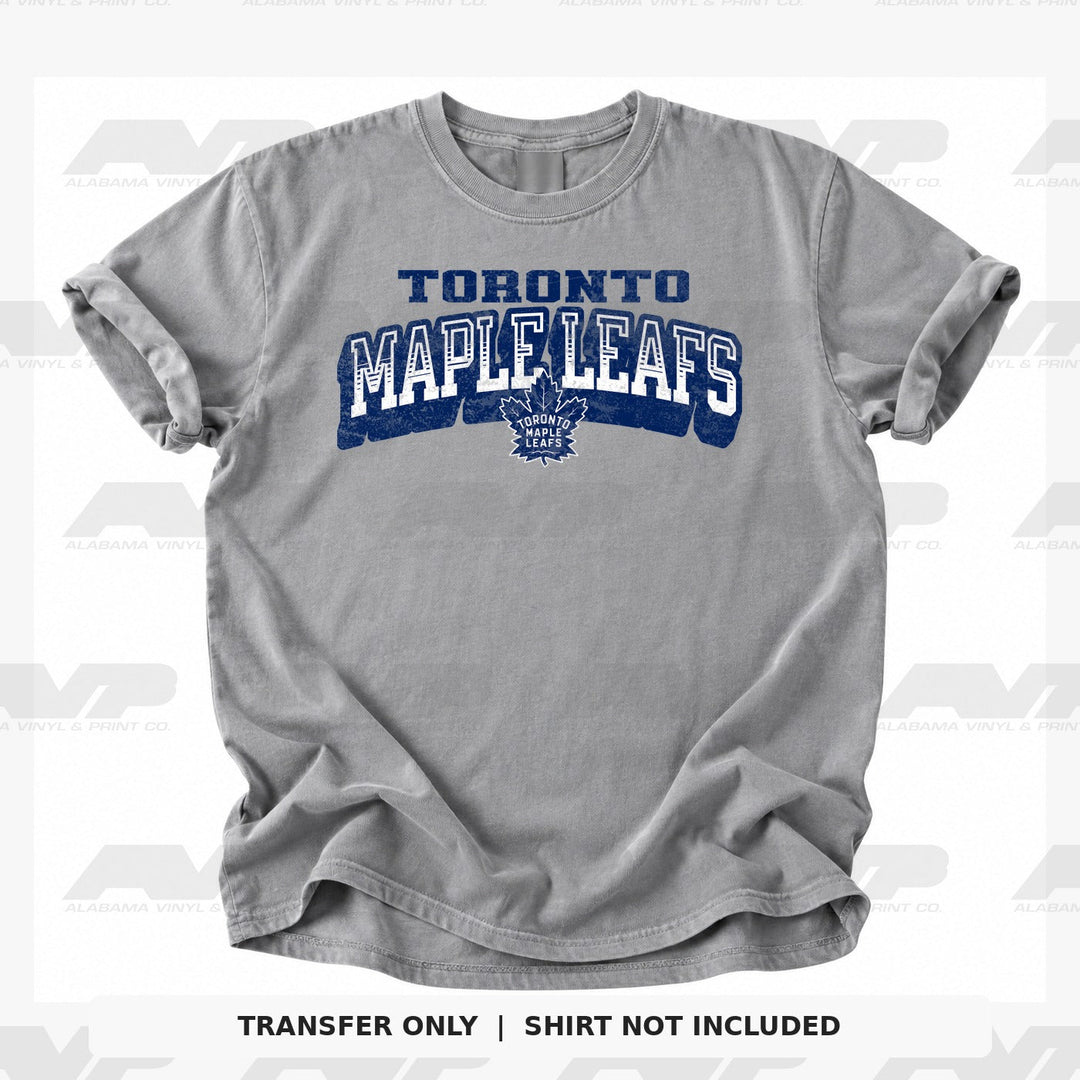 Toronto Maple Leafs Classic Distressed Alabama Vinyl & Print Co.