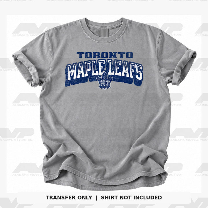 Toronto Maple Leafs Classic Distressed Alabama Vinyl & Print Co.