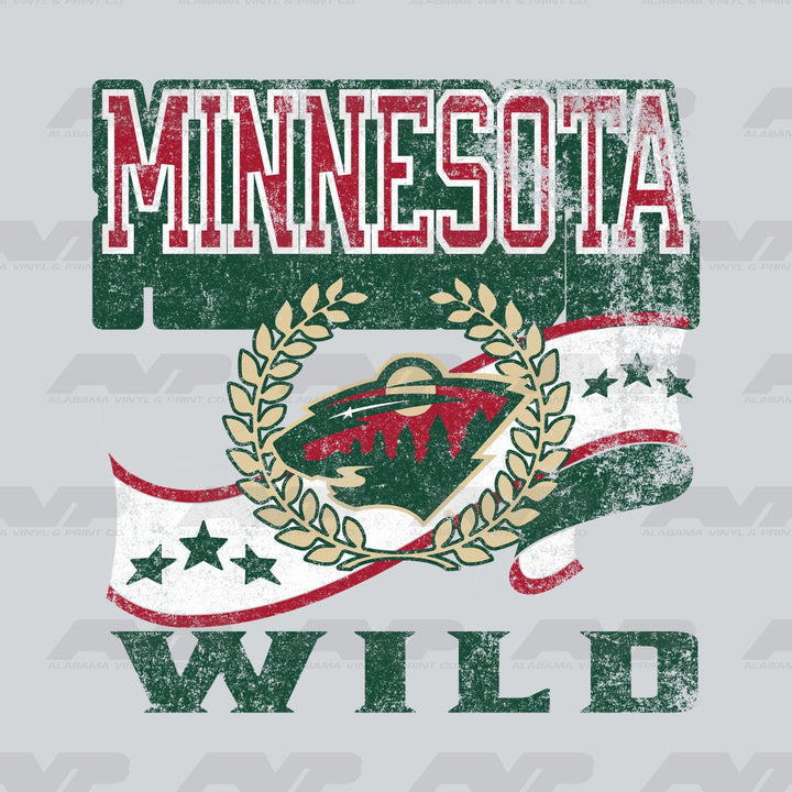 Minnesota Wild Crest Alabama Vinyl & Print Co.