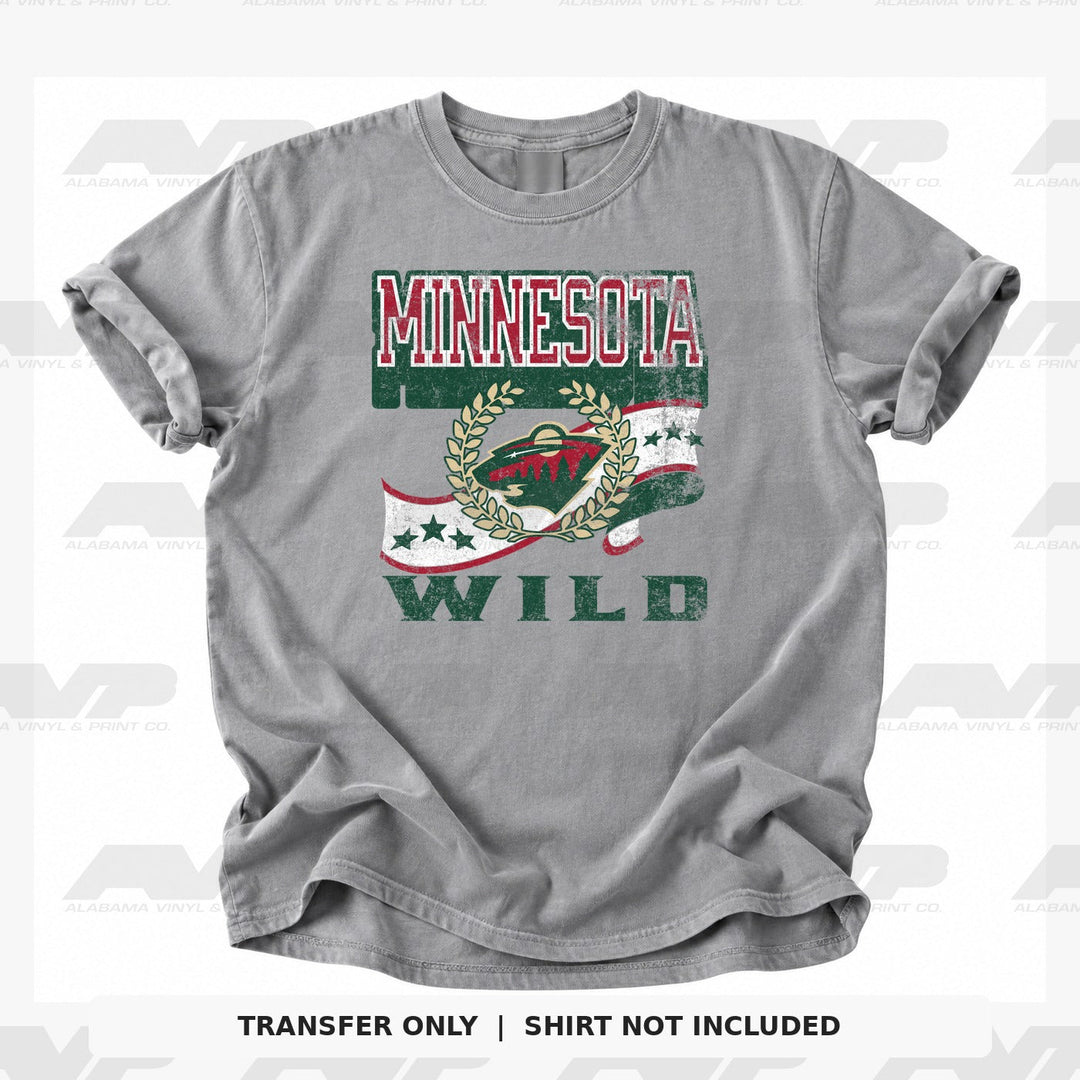 Minnesota Wild Crest Alabama Vinyl & Print Co.