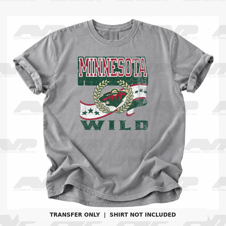 Minnesota Wild Crest Alabama Vinyl & Print Co.