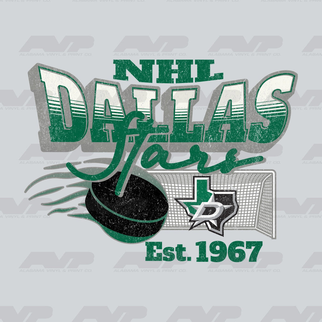 Dallas Stars Established 1967 Alabama Vinyl & Print Co.