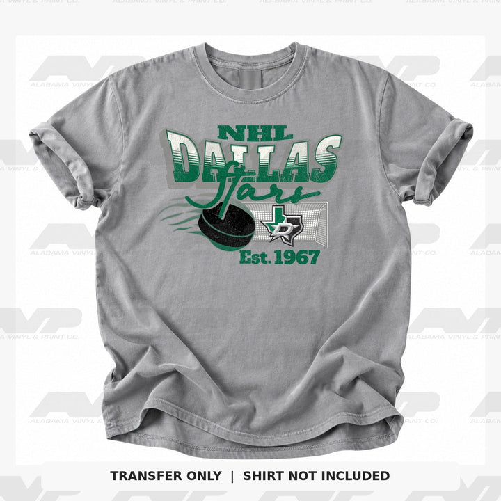 Dallas Stars Established 1967 Alabama Vinyl & Print Co.