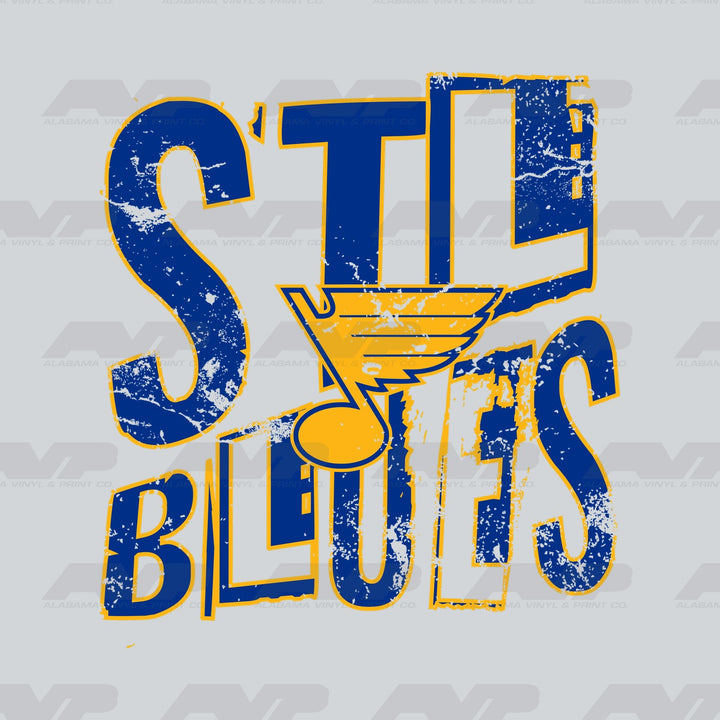 St. Louis Blues STL Alabama Vinyl & Print Co.