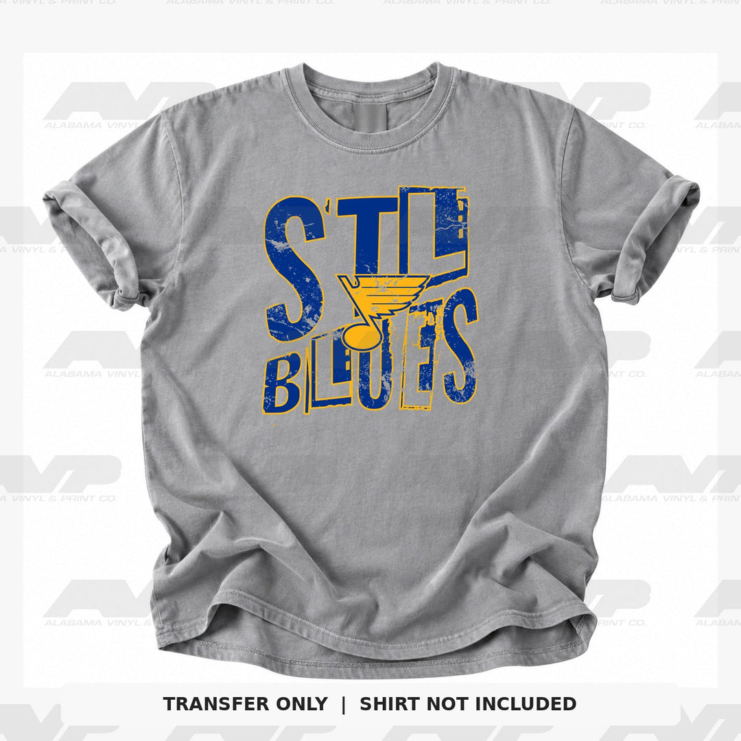 St. Louis Blues STL Alabama Vinyl & Print Co.