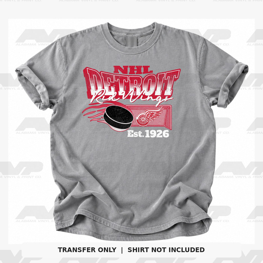 Detroit Red Wings Established 1926 Alabama Vinyl & Print Co.