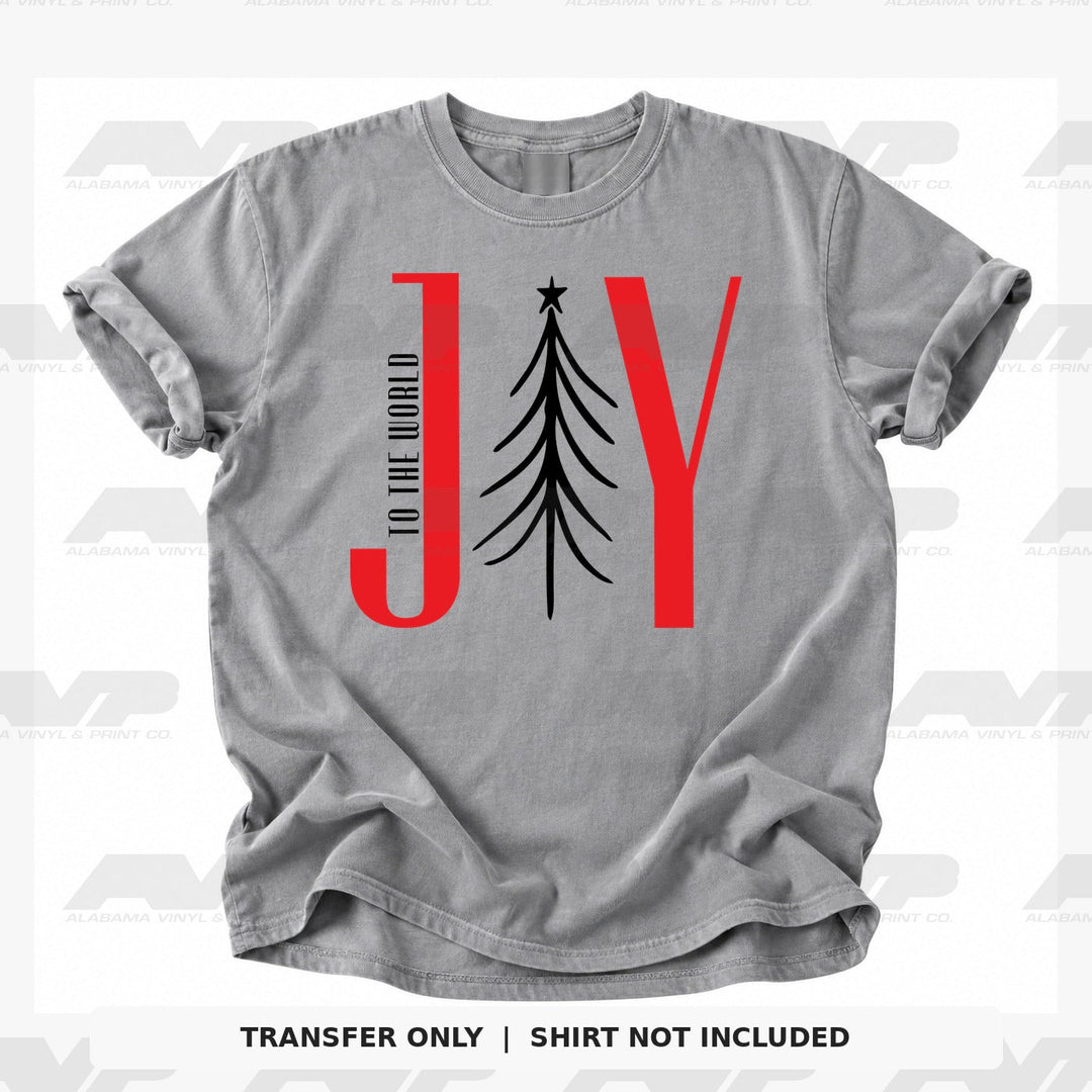 Joy to the World Christmas Alabama Vinyl & Print Co.