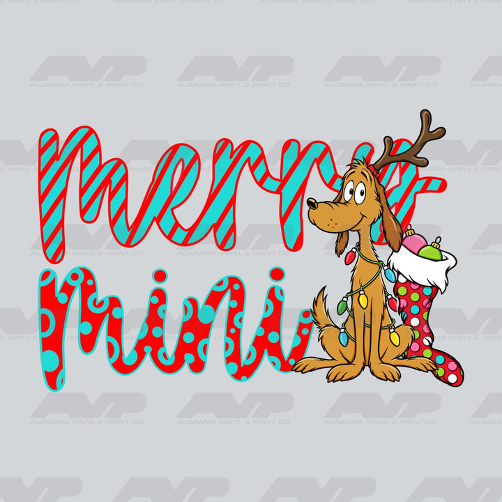 Merry Christmas Max Alabama Vinyl & Print Co.