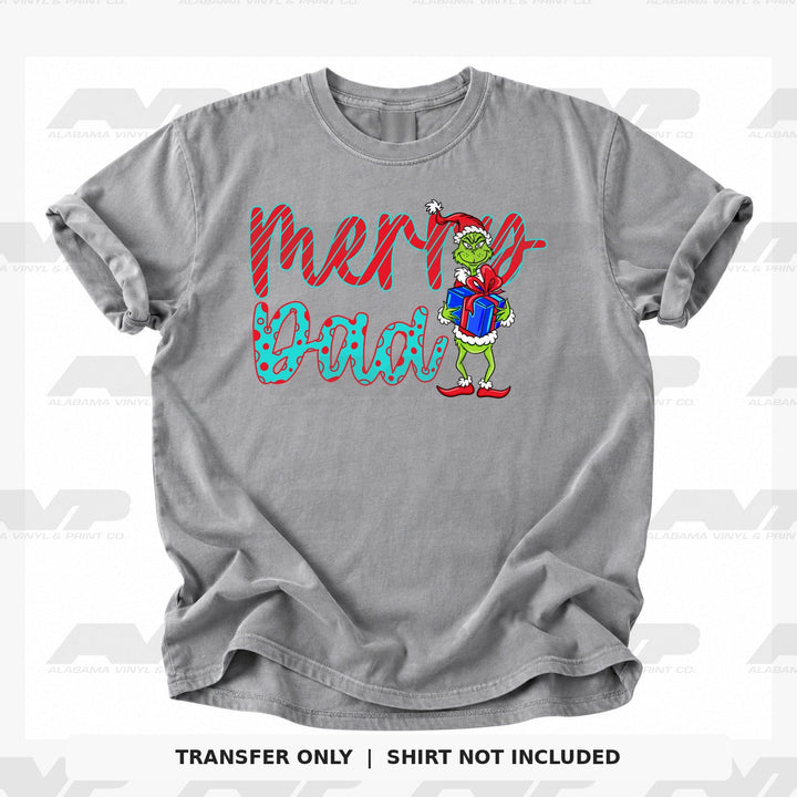 Merry Grinchmas Gift Alabama Vinyl & Print Co.