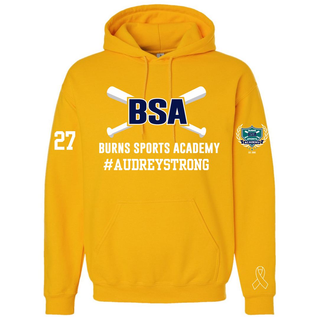 Burns Sports Academy – #AudreyStrong Hoodie Alabama Vinyl