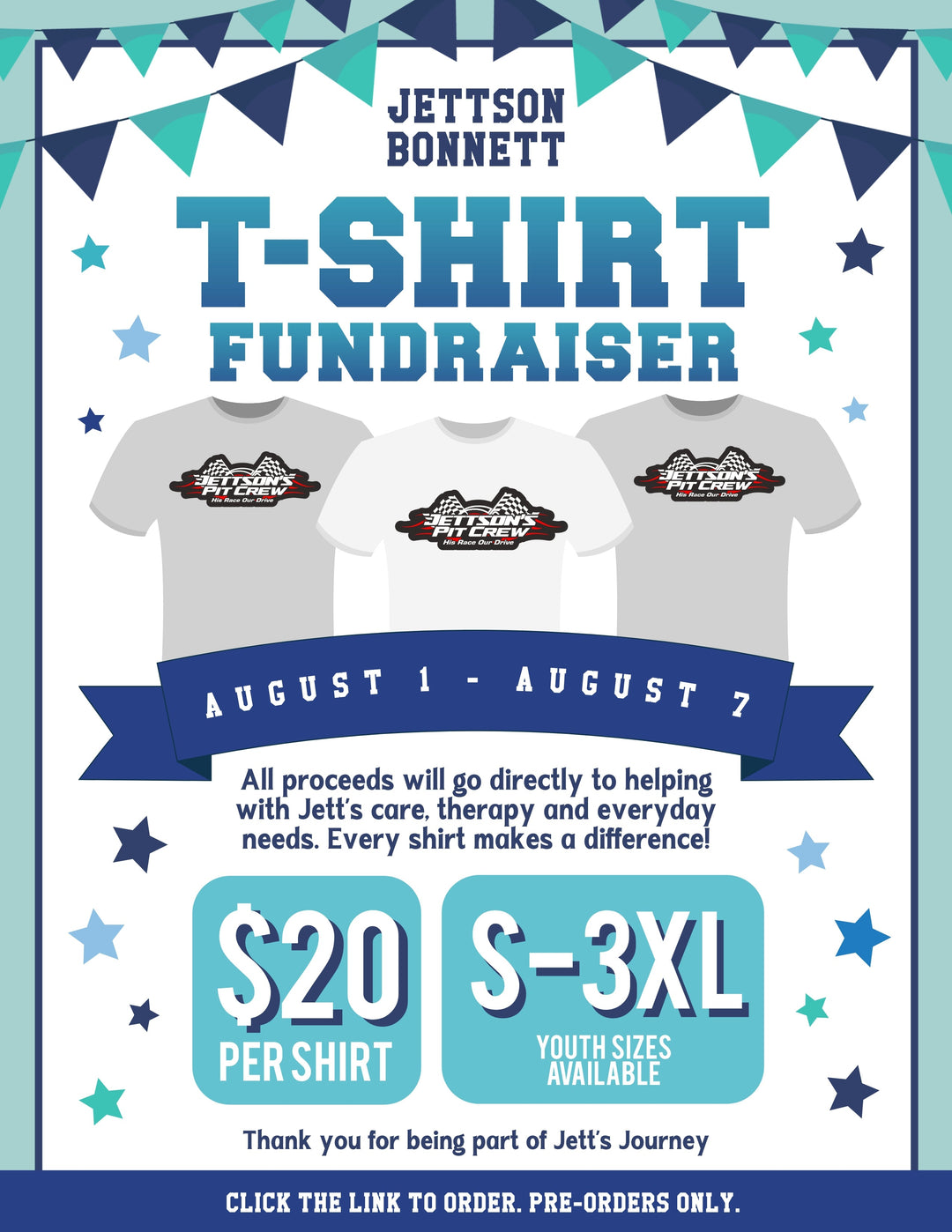 Jettson's Benefit Shirts Alabama Vinyl