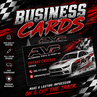 Custom Business Cards Alabama Vinyl