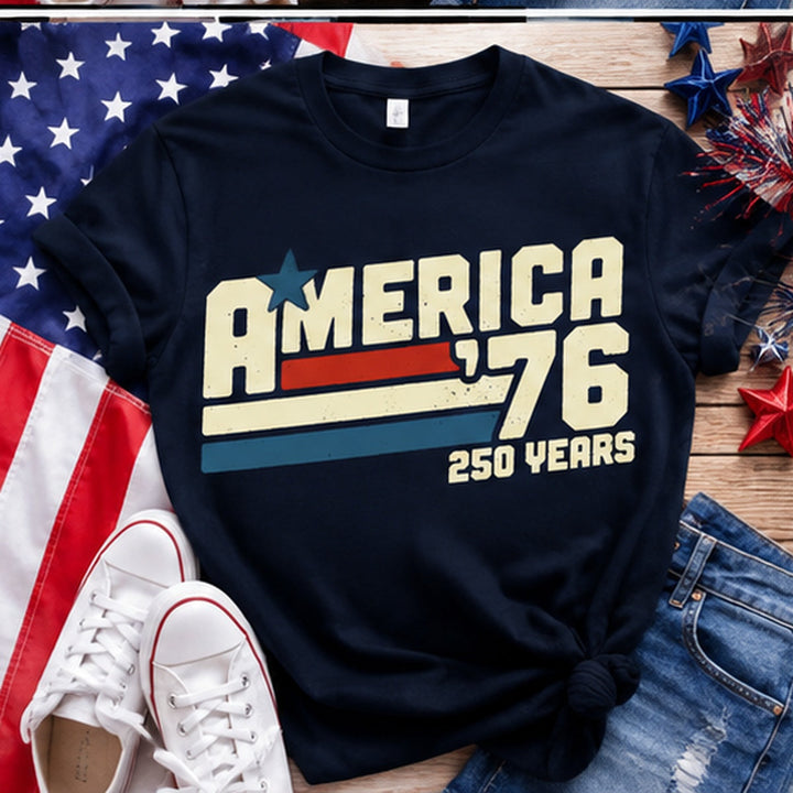 America '76 - 250 Years - Ready-to-Press DTF Transfer Alabama Vinyl