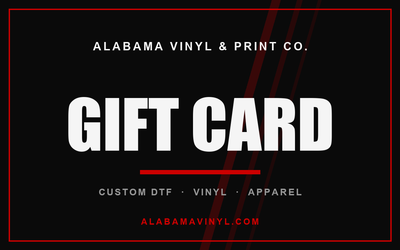 Alabama Vinyl Gift Card Alabama Vinyl