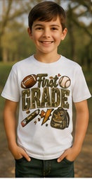 First Grade Camo - Ready-to-Press DTF Transfer Alabama Vinyl