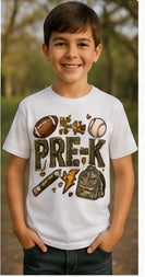 Pre-K Camo Block - Ready-to-Press DTF Transfer Alabama Vinyl